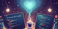 The Only Love Story That Matters: Code and Coffee ❤️☕️