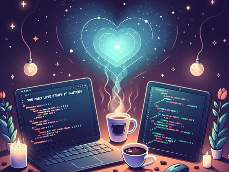 The Only Love Story That Matters: Code and Coffee ❤️☕️