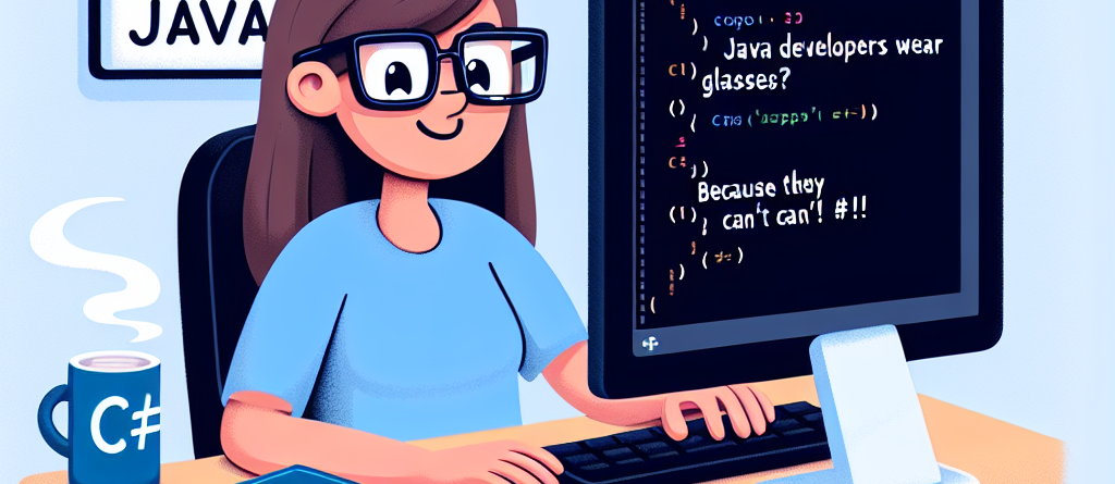 Why Do Java Developers Wear Glasses? Because They Can’t C#! 👓😜