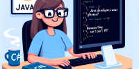 Why Do Java Developers Wear Glasses? Because They Can’t C#! 👓😜