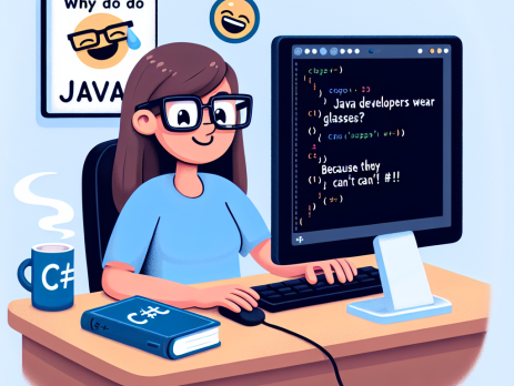Why Do Java Developers Wear Glasses? Because They Can’t C#! 👓😜