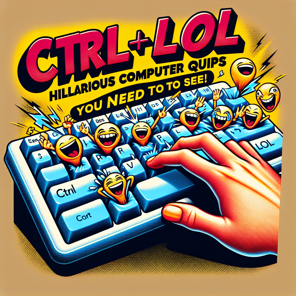 CTRL + LOL: Hilarious Computer Quips You Need to See!