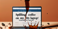 Spilling Coffee on My Laptop: The Epic Battle of Tech vs. Human Error! ☕💔