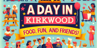 A Day in Kirkwood: Food, Fun, and Friends! 🍔🎉