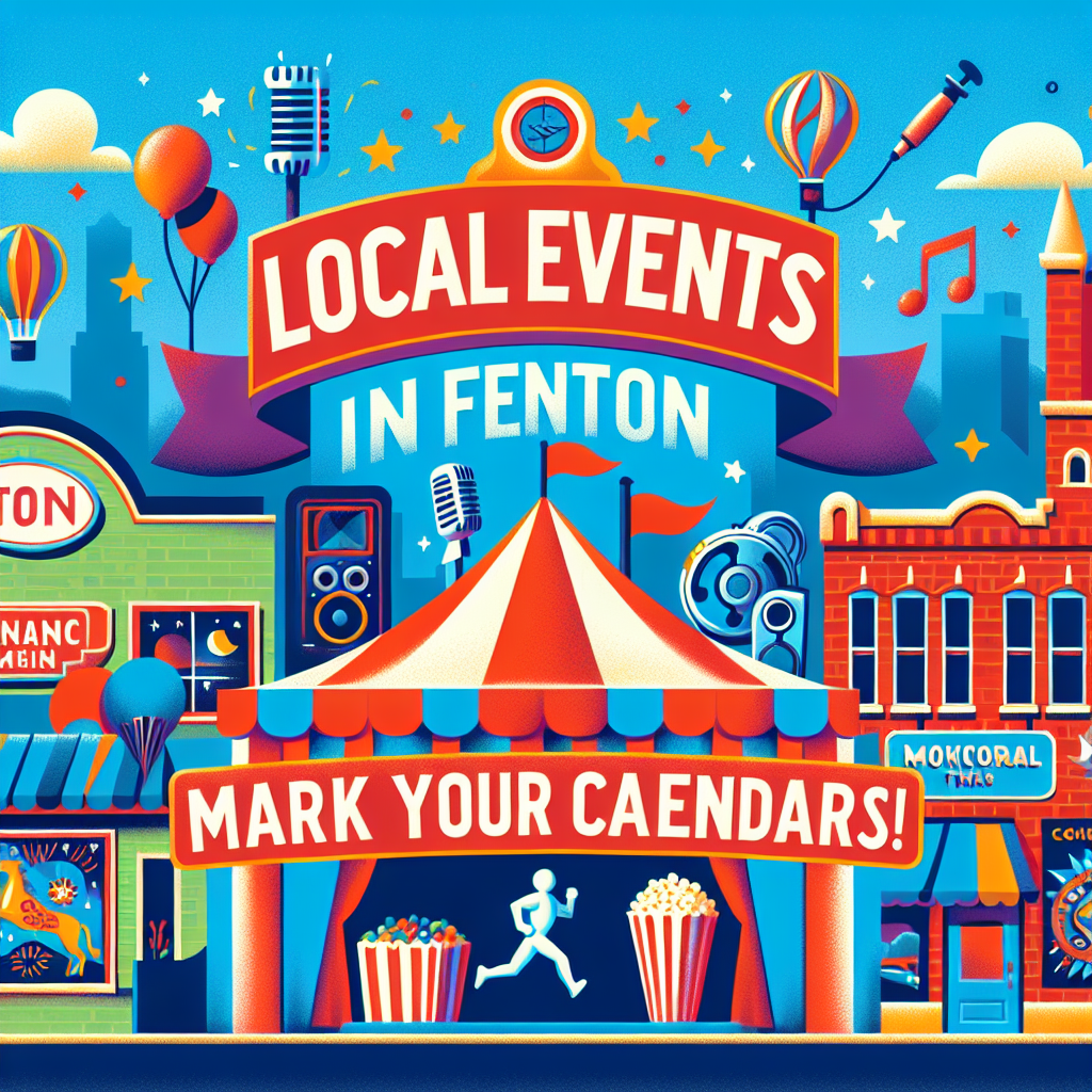 Local Events in Fenton: Mark Your Calendars!