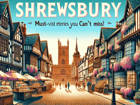 Taste of Shrewsbury: Must-Visit Eateries You Can't Miss!