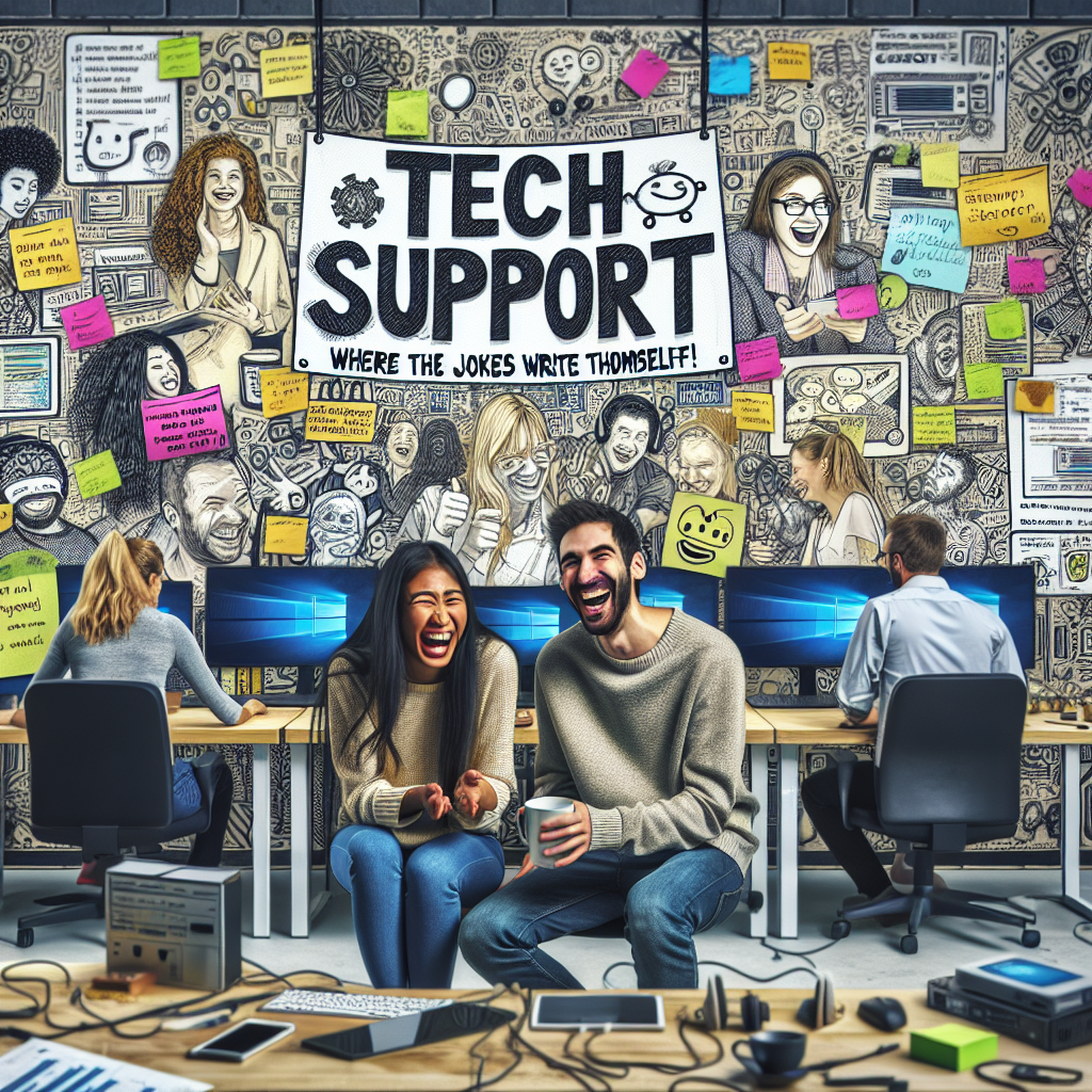 Tech Support: Where the Jokes Write Themselves!